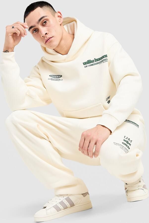 Unlike Humans Highgrade Hoodie Beige- Heren Beige