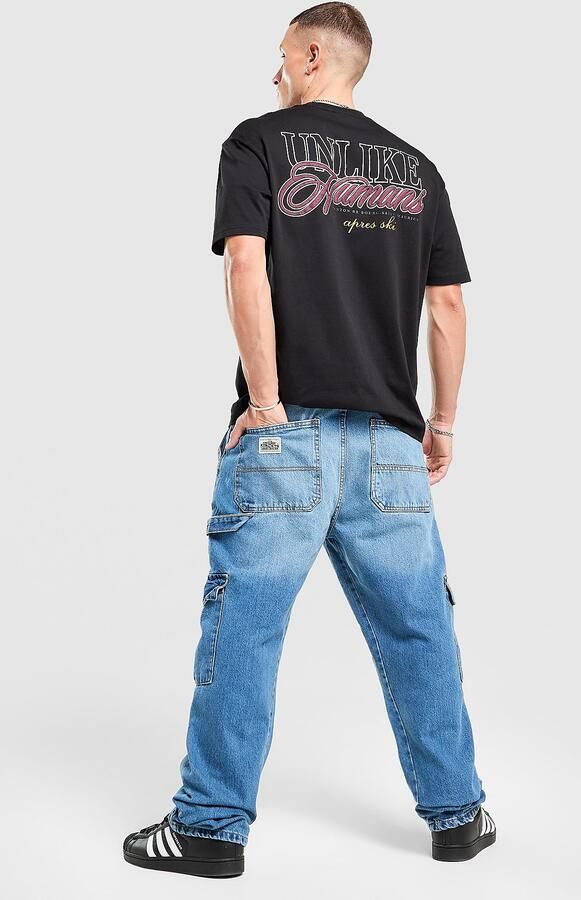 Unlike Humans Jaxon Jeans Blauw- Heren Blauw