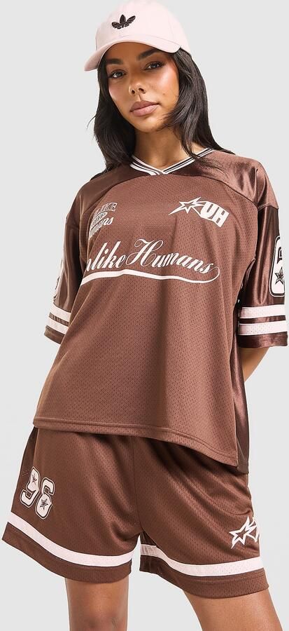 Unlike Humans League Jersey Bruin- Dames Bruin