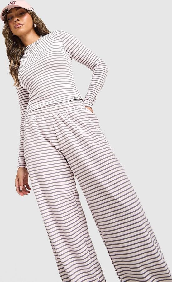 Unlike Humans Lena Long Sleeve T-Shirt Roze- Dames Roze