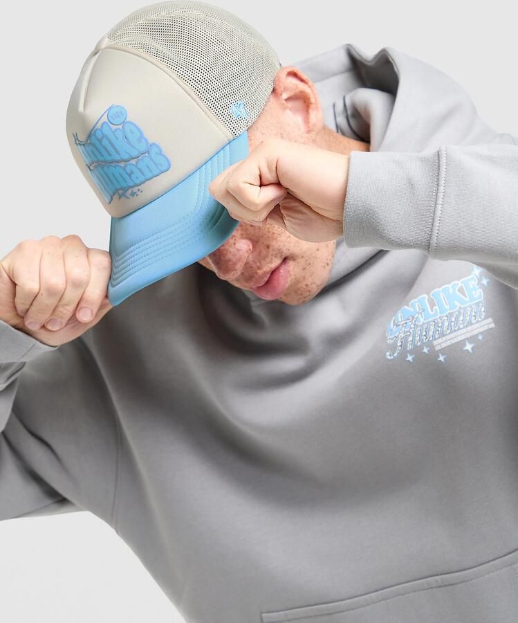 Unlike Humans Made Trucker Cap Crème- Dames Crème