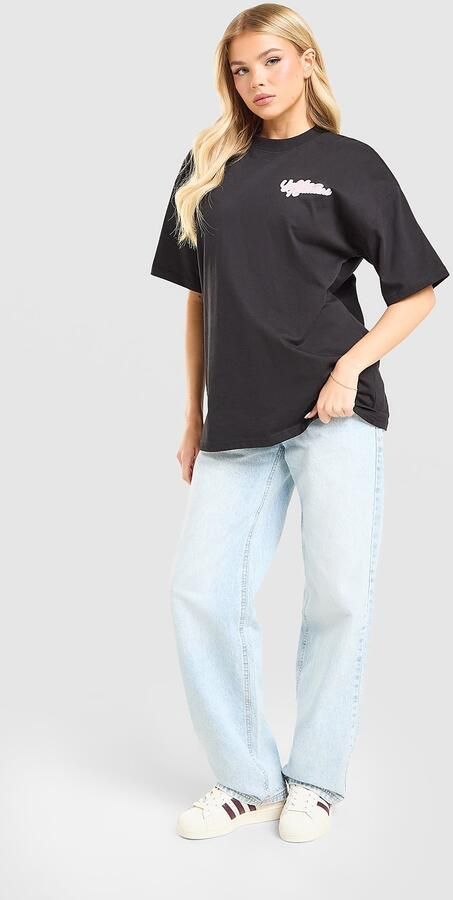 Unlike Humans Mid-Rise Loose Jeans Blauw- Dames Blauw