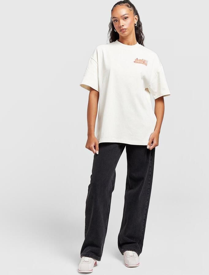 Unlike Humans Mid-Rise Loose Jeans Zwart- Dames Zwart