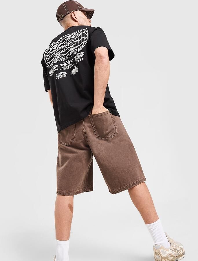 Unlike Humans Mindsets T-Shirt Zwart- Heren Zwart