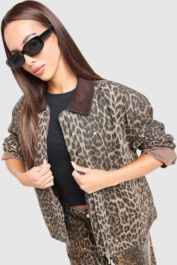 Unlike Humans Morella Jacket Bruin- Dames Bruin