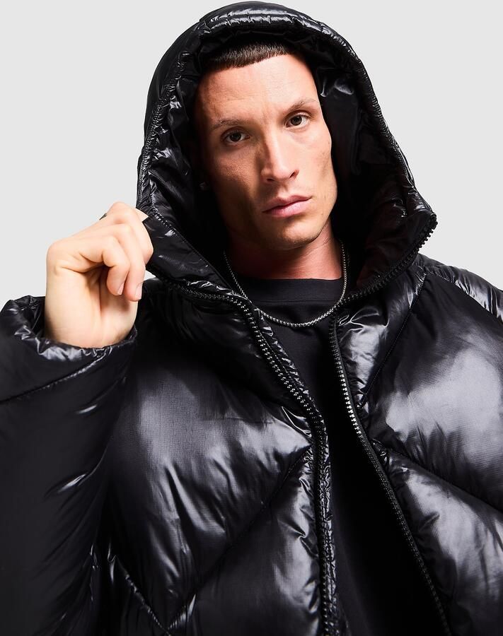 Unlike Humans Ran Jacket Zwart- Heren Zwart