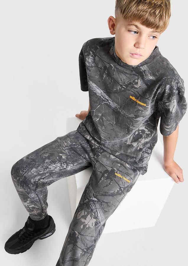 Unlike Hu s Savis Joggers Junior Grijs Kind Grijs