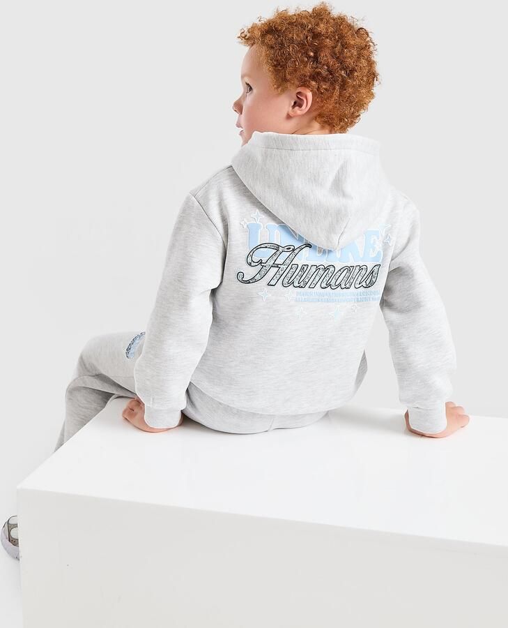 Unlike Hu s Service Hoodie Tracksuit Children Grijs Kind Grijs