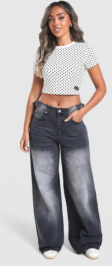 Unlike Humans Skater Jeans Zwart