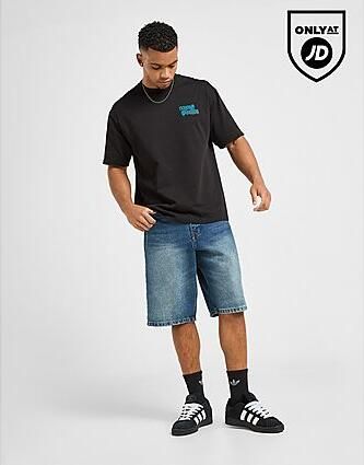 Unlike Humans Sutton Shorts Blue- Heren Blue