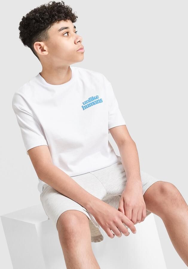 Unlike Hu s T-Shirt Shorts Set Junior Grijs Kind Grijs