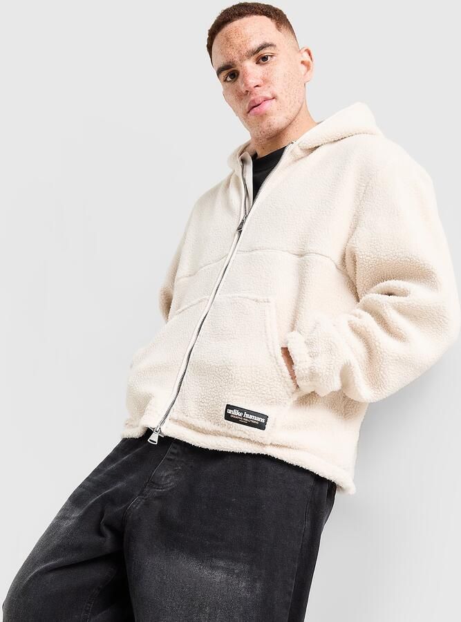 Unlike Humans Varney Borg Jacket Beige- Heren Beige