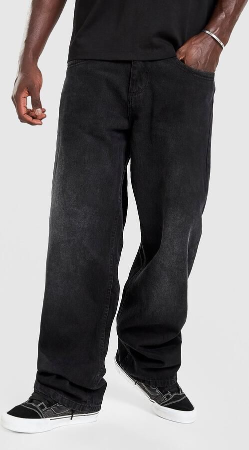 Unlike Humans Weller Jeans Zwart- Heren Zwart