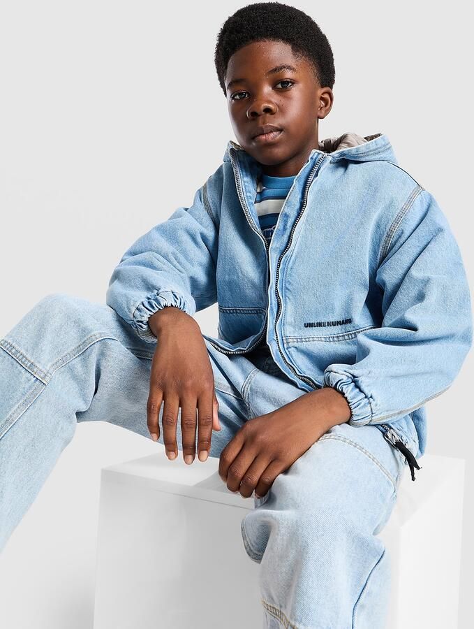 Unlike Hu s Wessex Jacket Junior Blauw Kind Blauw