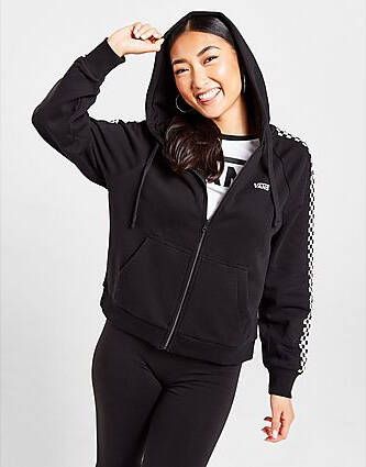 Vans Checkerboard Full Zip Hoodie Black- Dames