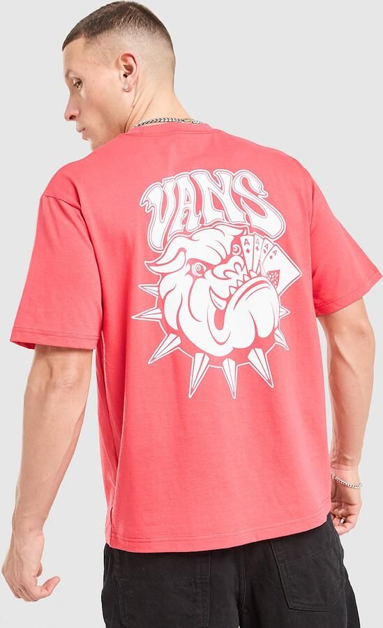 Vans Bully T-Shirt Rood- Heren Rood
