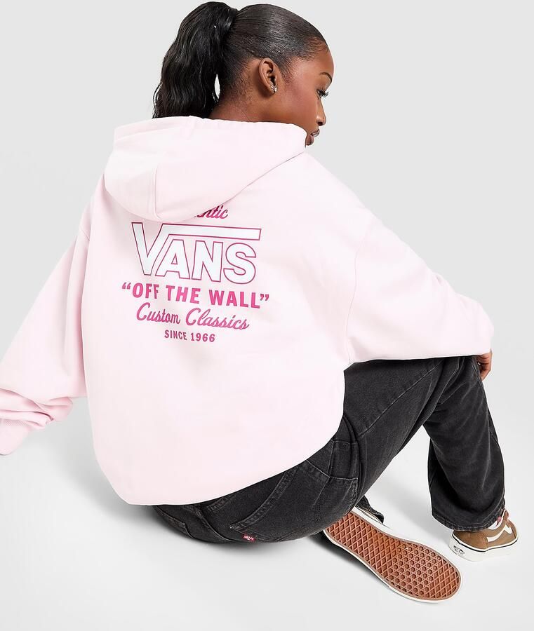 Vans Holder Stack Hoodie Roze- Dames Roze