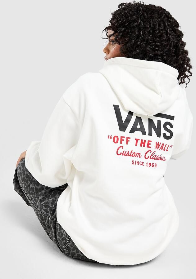 Vans Holder Stack Hoodie Wit- Dames Wit