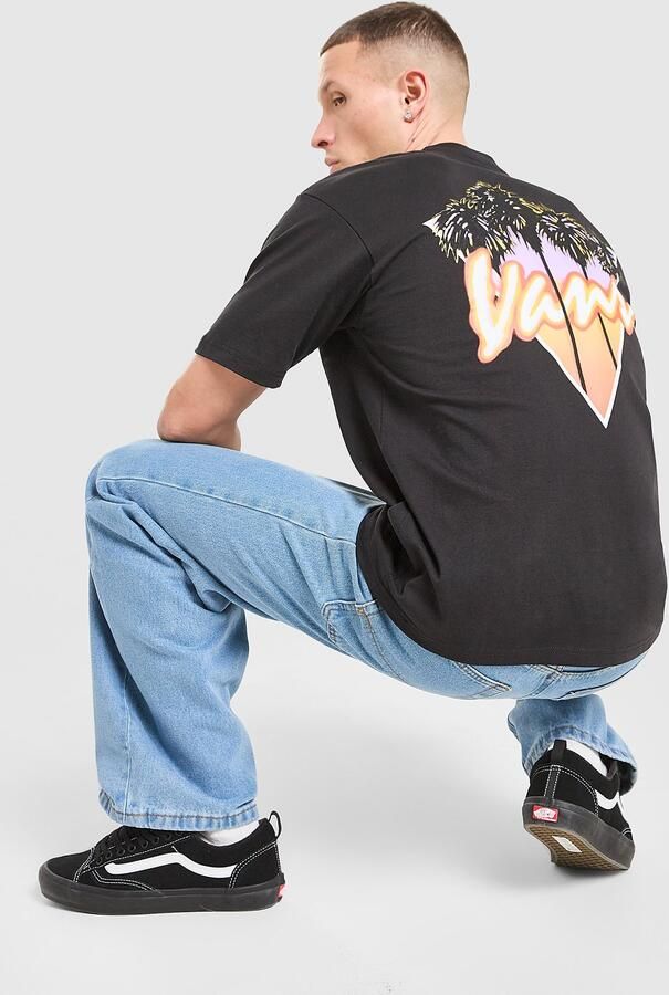 Vans Palm Drive T-Shirt Zwart- Heren Zwart