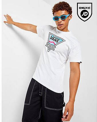 Vans Wavy Large Logo T-Shirt White- Heren