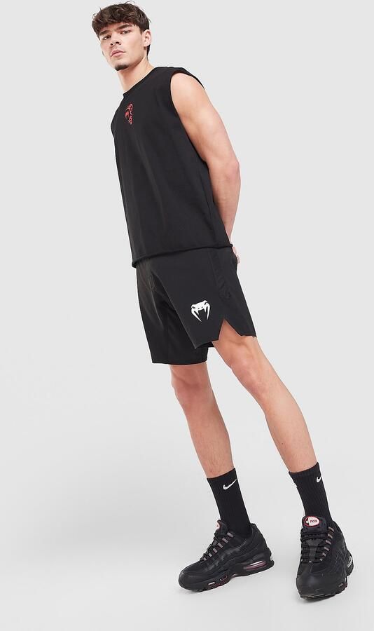 Venum Contender Fight Shorts Zwart- Heren Zwart