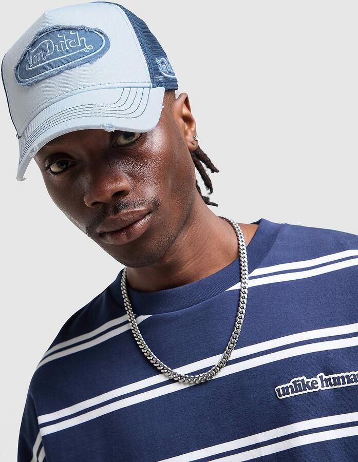 Von Dutch DTS Trucker Cap Blauw- Dames Blauw
