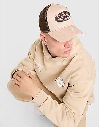 Von Dutch Trucker-pet met labelpatch model 'BOSTON'