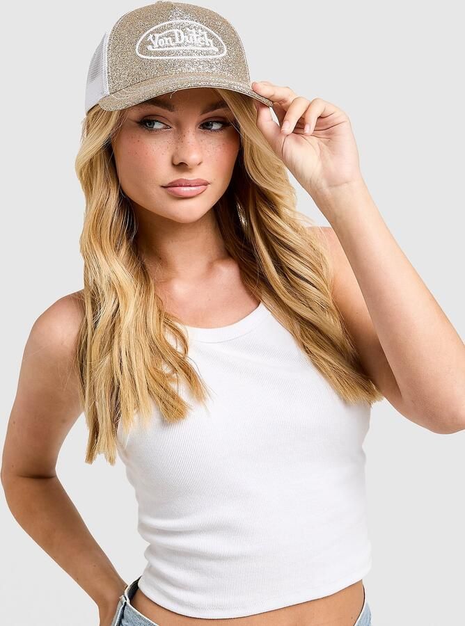 Von Dutch Trucker Cap Goud- Dames Goud