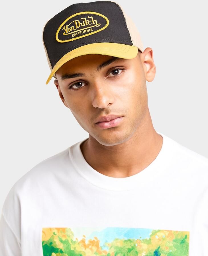 Von Dutch Trucker Cap Zwart- Zwart
