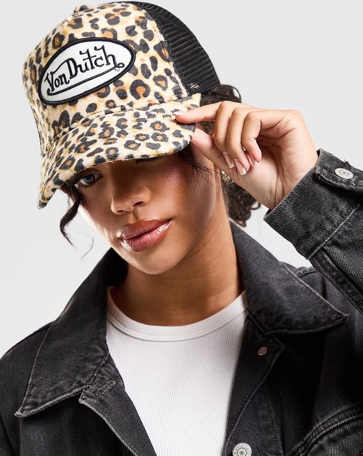 Von Dutch Trucker Cap Zwart- Dames Zwart