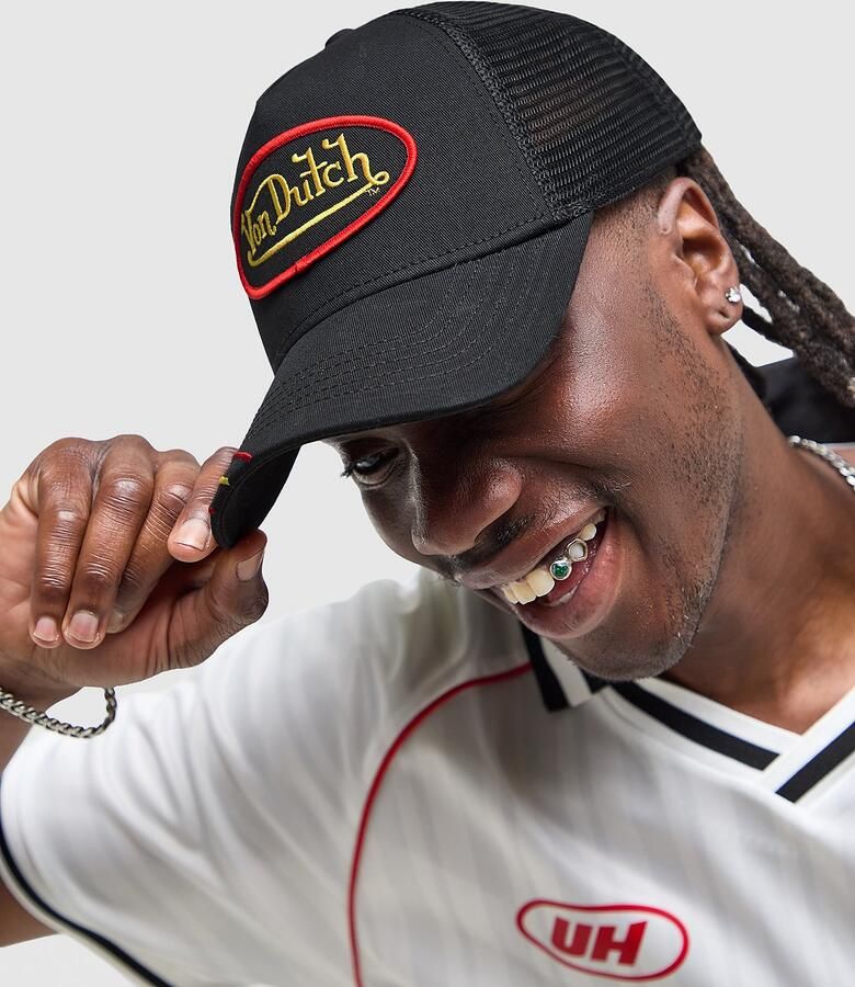 Von Dutch Trucker Cap Zwart- Dames Zwart