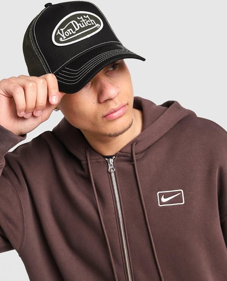 Von Dutch Trucker Cap Zwart- Dames Zwart