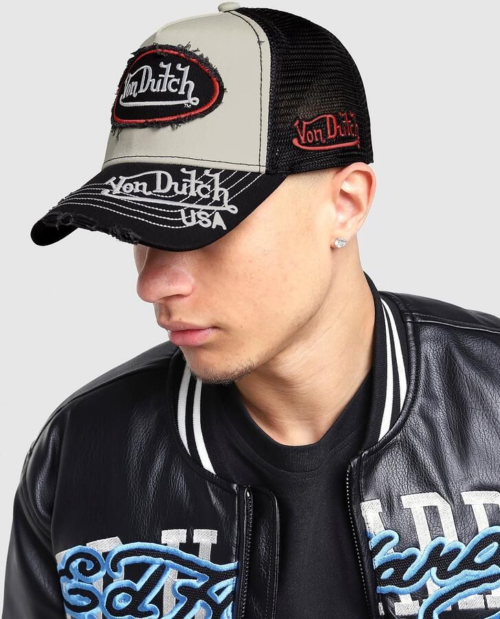 Von Dutch Trucker Cap Zwart- Dames Zwart