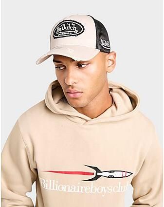 Von Dutch Originals Trucker Kalmar Caps in beige formaten: ONE SIZE