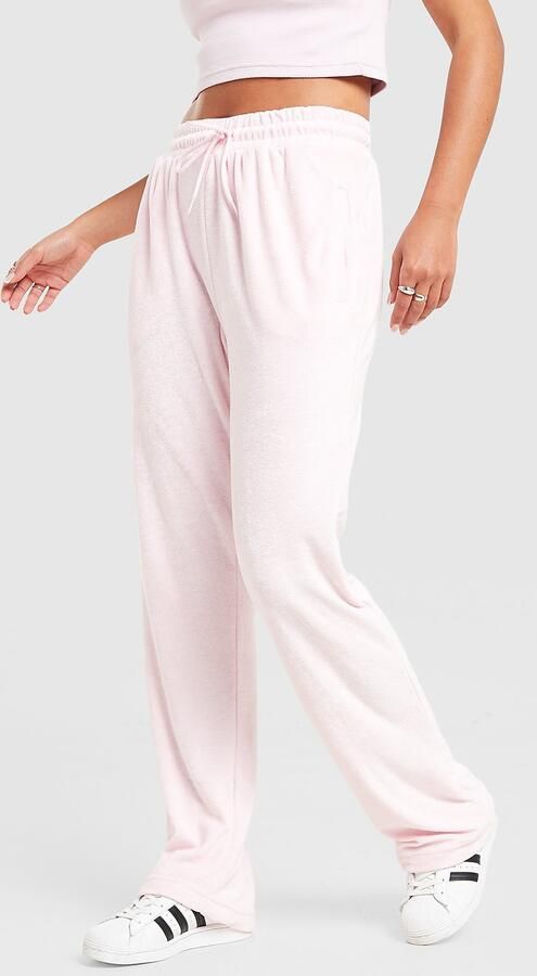 Von Dutch Velour Track Pants Roze- Dames Roze