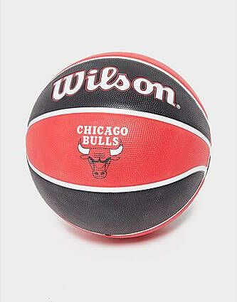 Wilson NBA Chicago Bulls Basketball Black- Heren