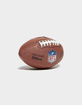 Wilson NFL Duke Mini American Football Brown- Heren