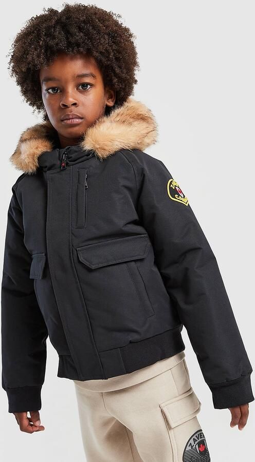 Zavetti Canada Abelli Bomber Jacket Children Zwart