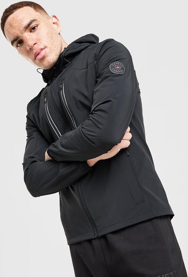 Zavetti Canada Atlin Light Jacket Zwart- Heren Zwart