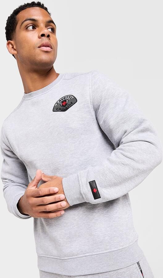 Zavetti Canada Botticini Compatto Crew Sweatshirt Grijs- Heren Grijs
