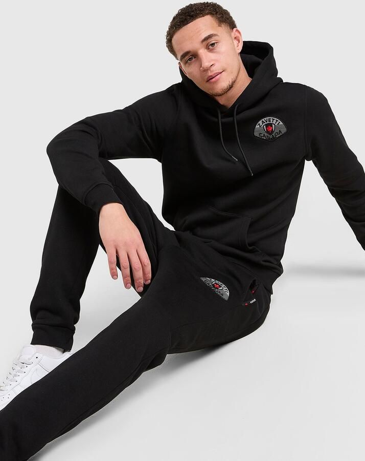 Zavetti Canada Botticini Compatto Joggers Zwart- Heren Zwart