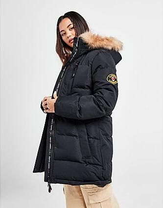 Zavetti Canada Goshawa Parka Jacket Black- Dames Black