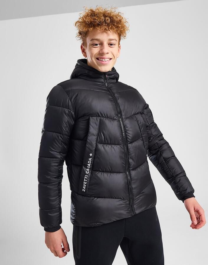 Zavetti Canada Merciato Puffer Jacket Junior Zwart