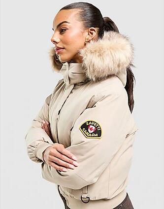 Zavetti Canada Olivia Bomber Jacket Bruin- Dames Bruin - Foto 2