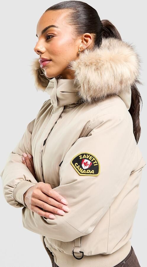 Zavetti Canada Olivia Bomber Jacket Bruin- Dames Bruin