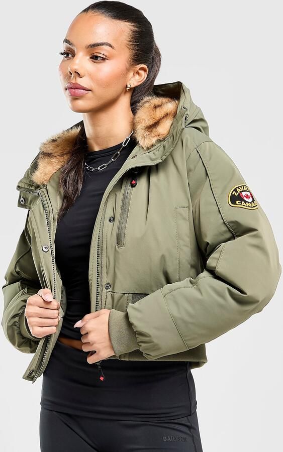 Zavetti Canada Ossani Bomber Jacket Groen- Dames Groen