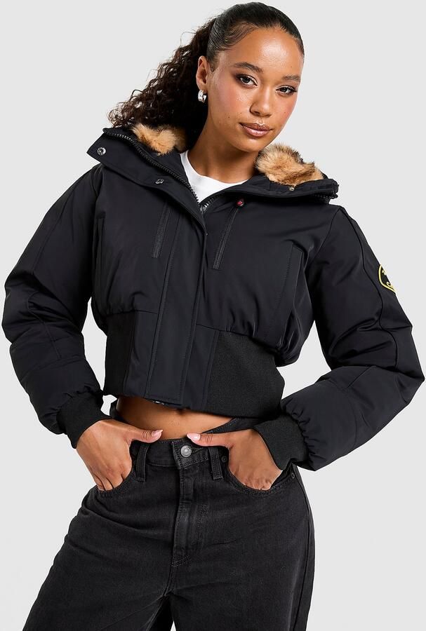 Zavetti Canada Ossani Bomber Jacket Zwart- Dames Zwart