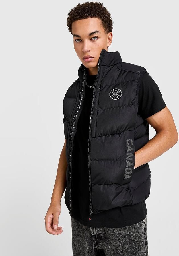 Zavetti Canada Talloro Gilet Zwart- Heren Zwart