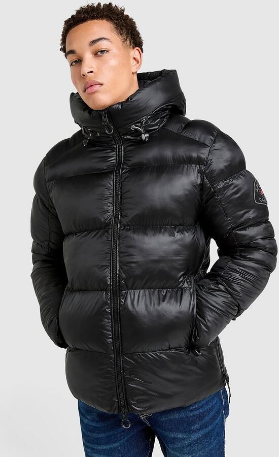 Zavetti Canada Tanox Puffer Jacket Zwart- Heren Zwart