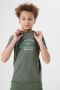 Cars T-shirt DEMY met printopdruk olijfgroen Jongens Katoen Ronde hals 104 - Thumbnail 2